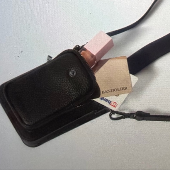 Black Leather Bandolier Hailey Holster - Picture 3 of 6